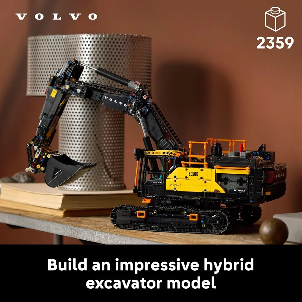 Lego Technic Excavadora Volvo EC500, kit de construcción para adultos