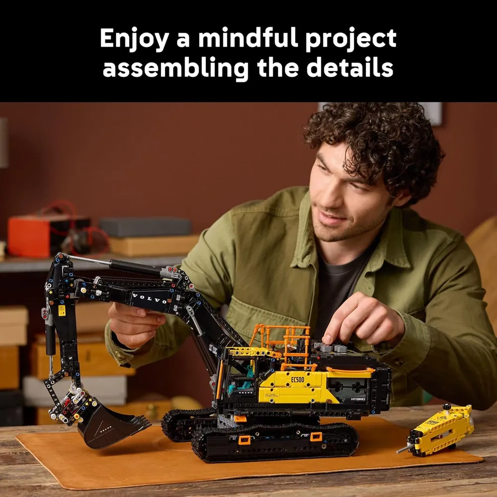 Lego Technic Excavadora Volvo EC500, kit de construcción para adultos
