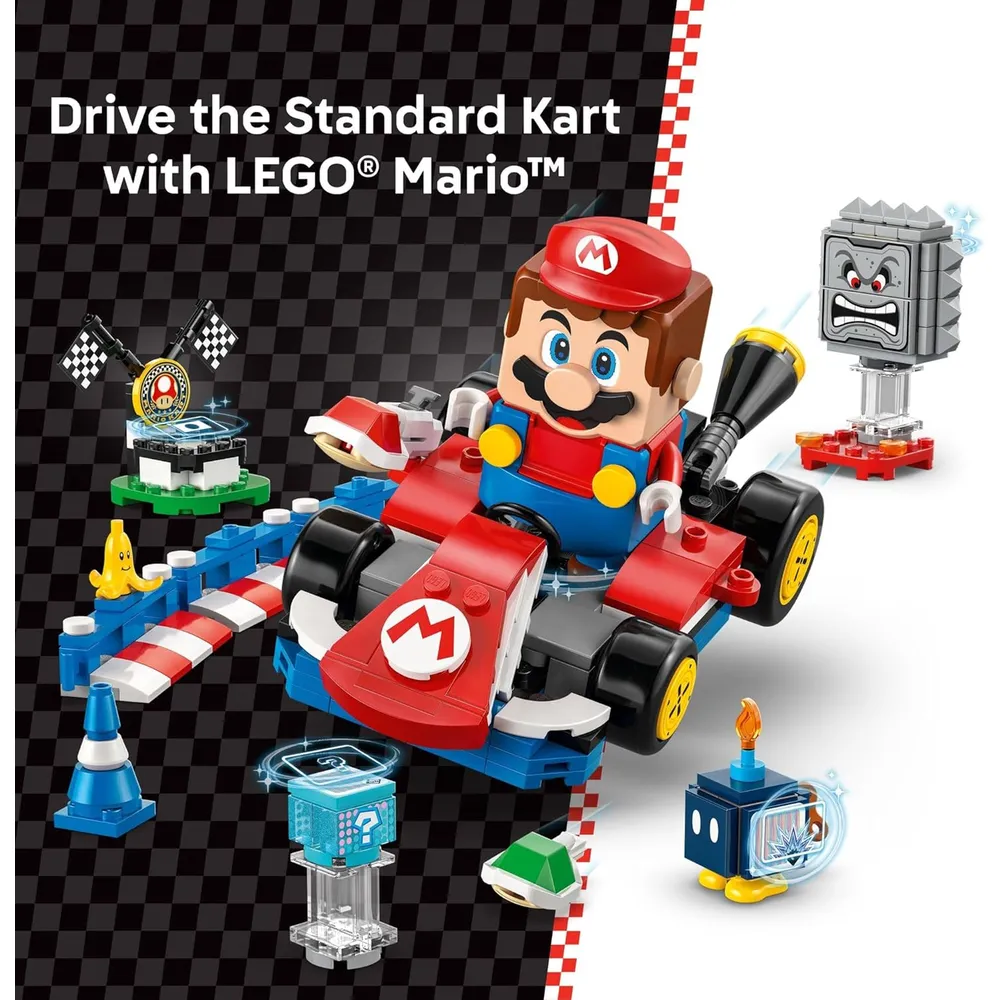 LEGO SUPER MARIO MARIO KART JUEGO DE CONSTRUCCIÓN INTERACTIVO