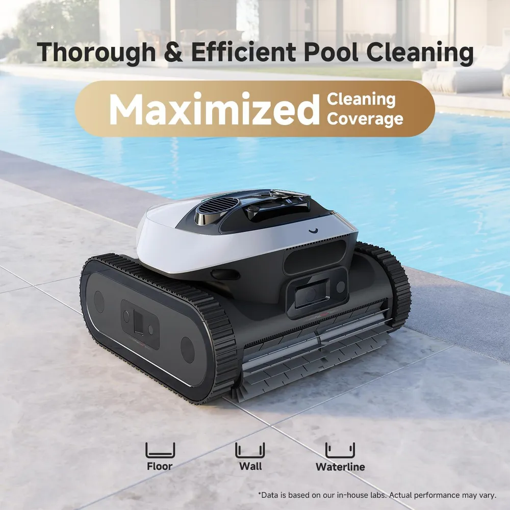 Dreame Z1 robot limpia piscinas inalámbrico | Negro