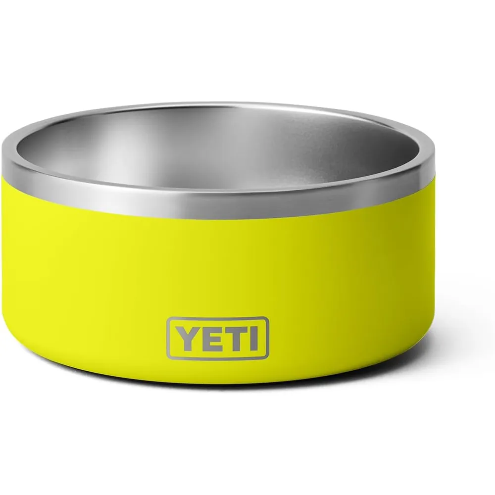 b0ds6l793t_0_webp.webp YETI Boomer 8 Tazón De Acero Inoxidable Para Perro de 64 oz | Amarillo Neón