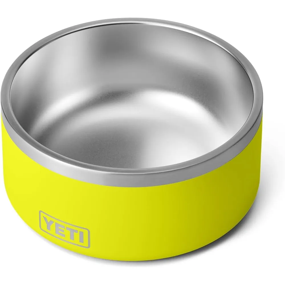 YETI Boomer 8 Tazón De Acero Inoxidable Para Perro de 64 oz | Amarillo Neón