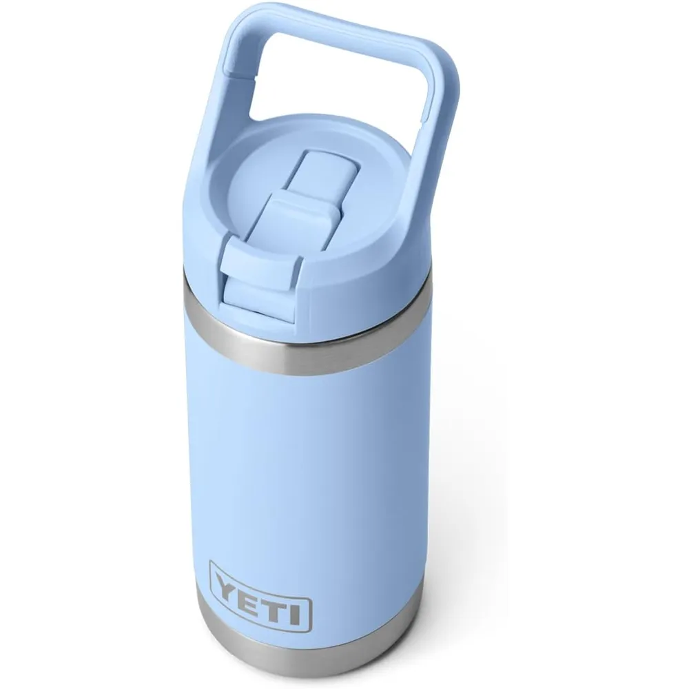 YETI Botella Rambler Jr. para Niños con Cañita de 12 oz | Celeste