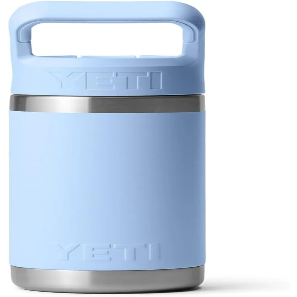 YETI Botella Rambler Jr. para Niños con Cañita de 12 oz | Celeste
