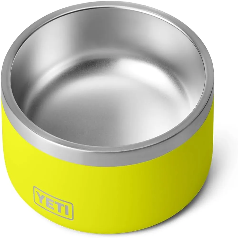 YETI Boomer 4 Tazón De Acero Inoxidable Para Perro de 32 oz | Amarillo Neón