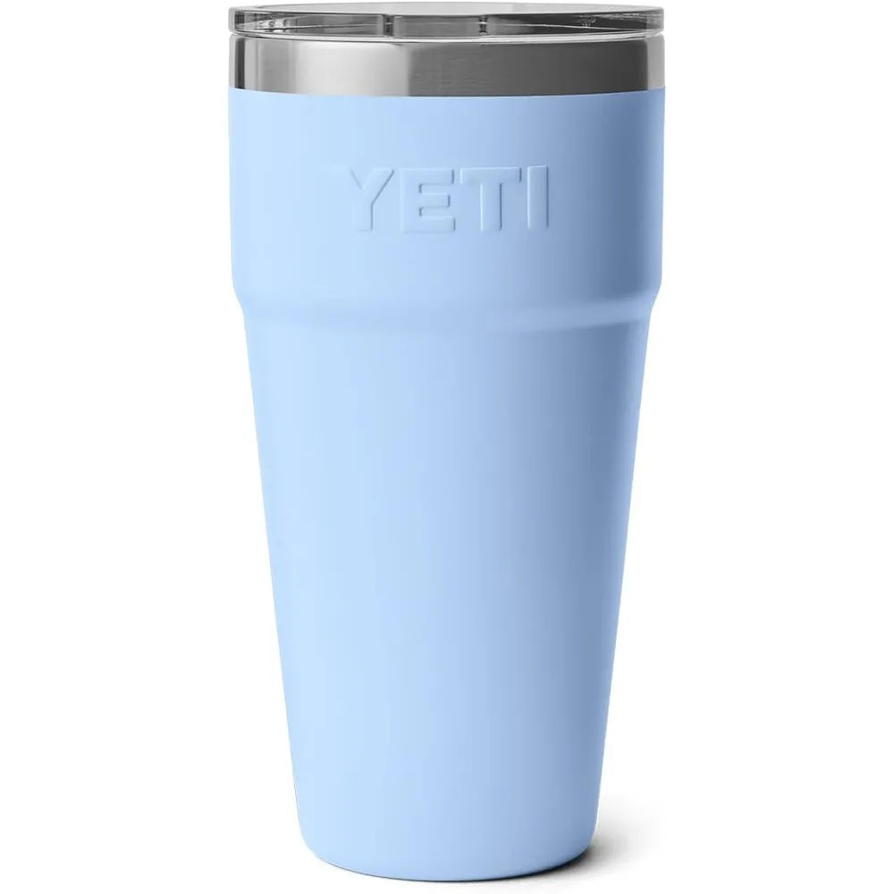 YETI Rambler Vaso  de 30 oz de acero inoxidable con tapa MagSlider color celeste