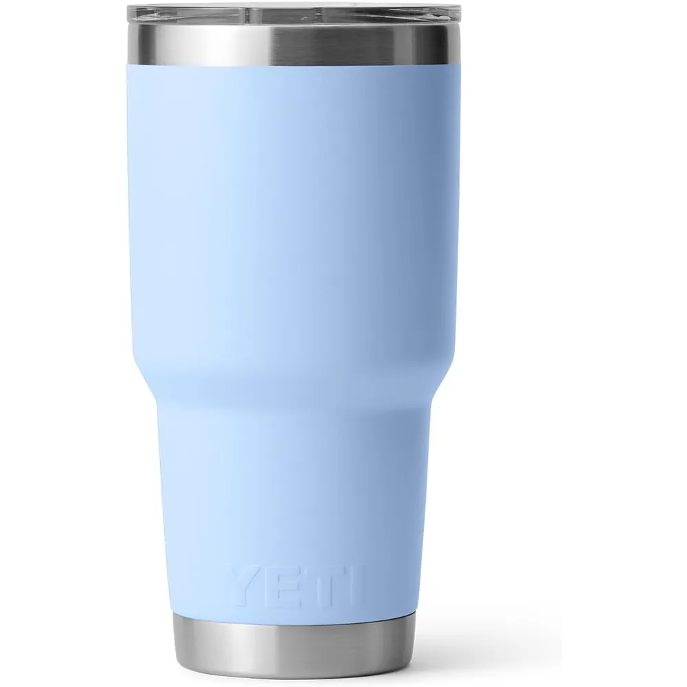 YETI Rambler Vaso de 30 oz de acero inoxidable y tapa MagSlider color celeste