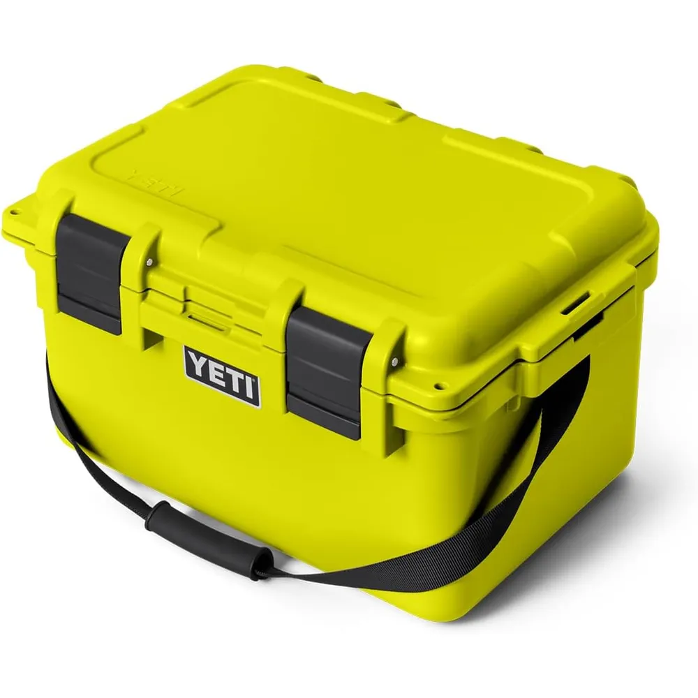 YETI Gobox 30 Caja de Herramientas Impermiable | Amarillo Neón