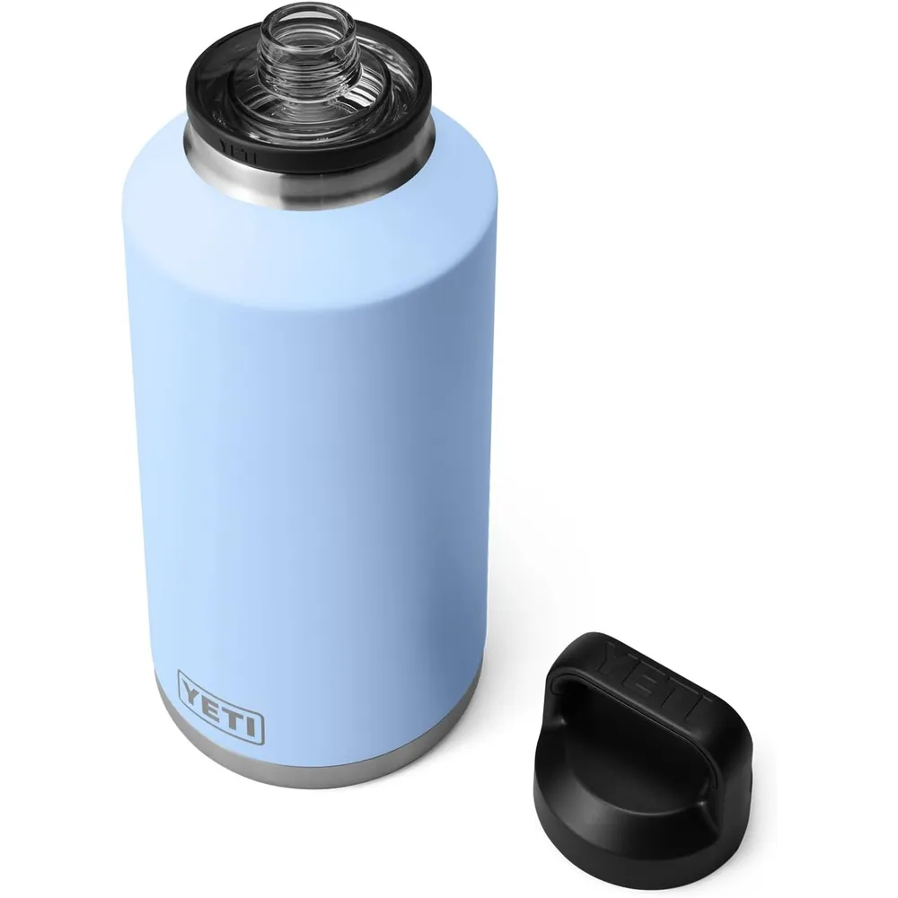 YETI Botella Rambler con Tapa de Chupón de 64 oz | Celeste