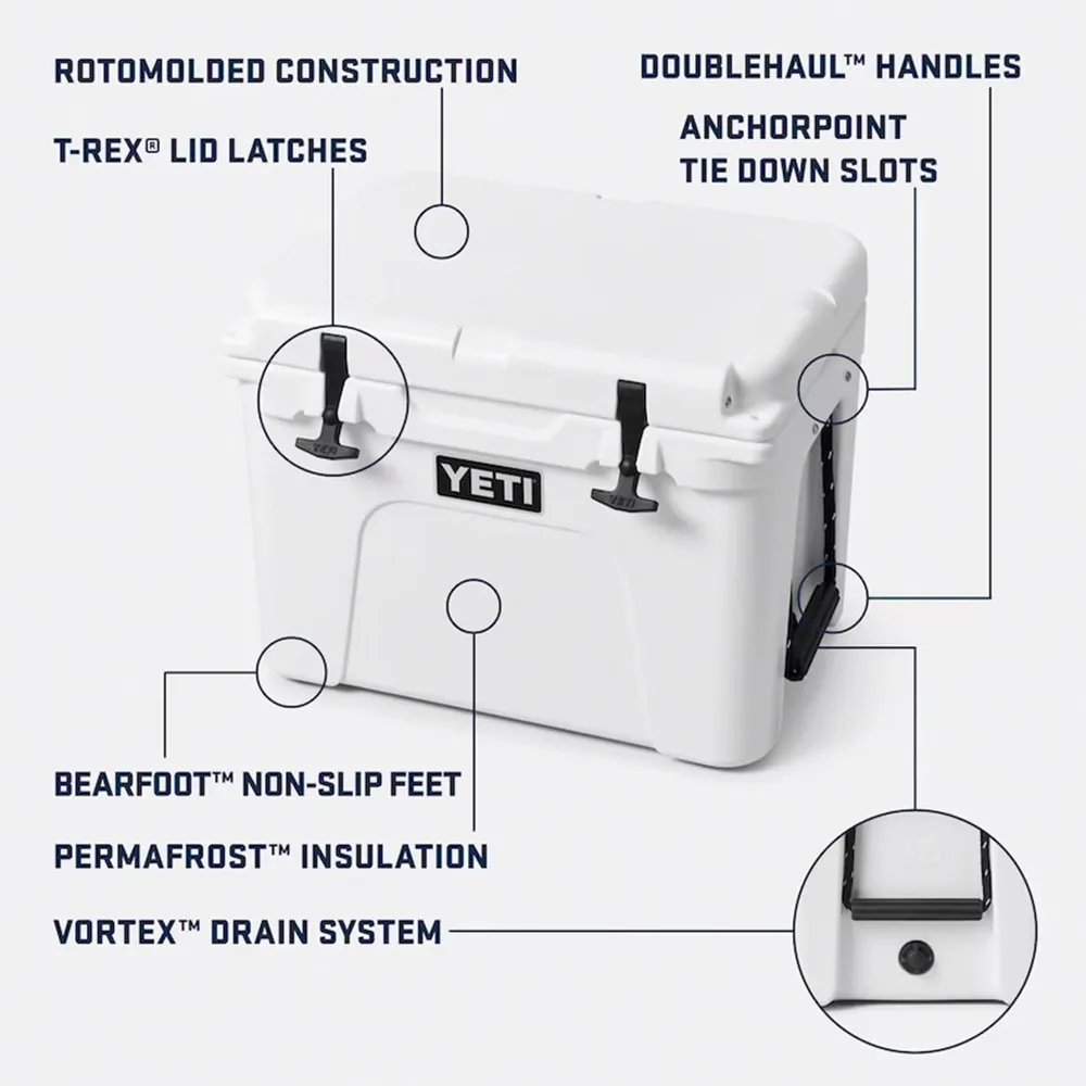 YETI Tundra 35 Cooler Portátil | Celeste