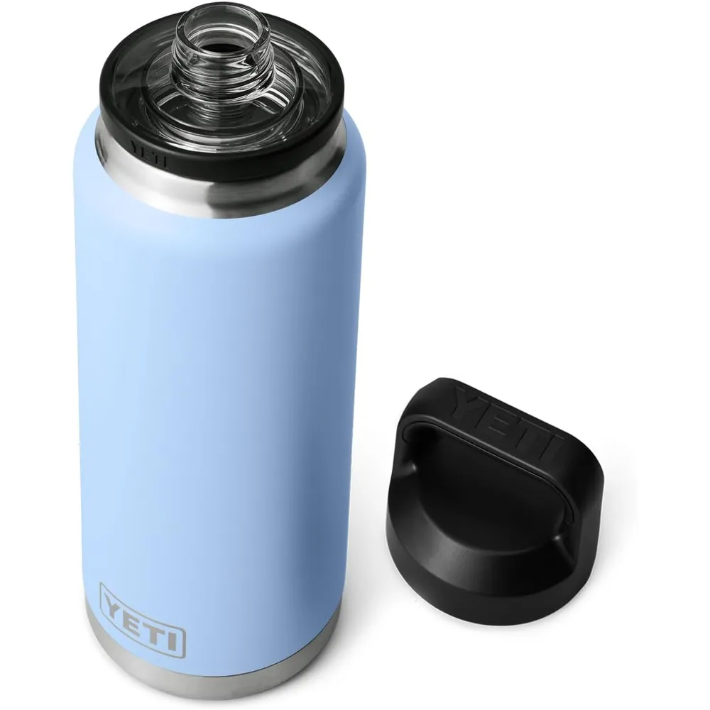 YETI Botella Rambler con Tapa para Sorbos de 36 oz | Celeste