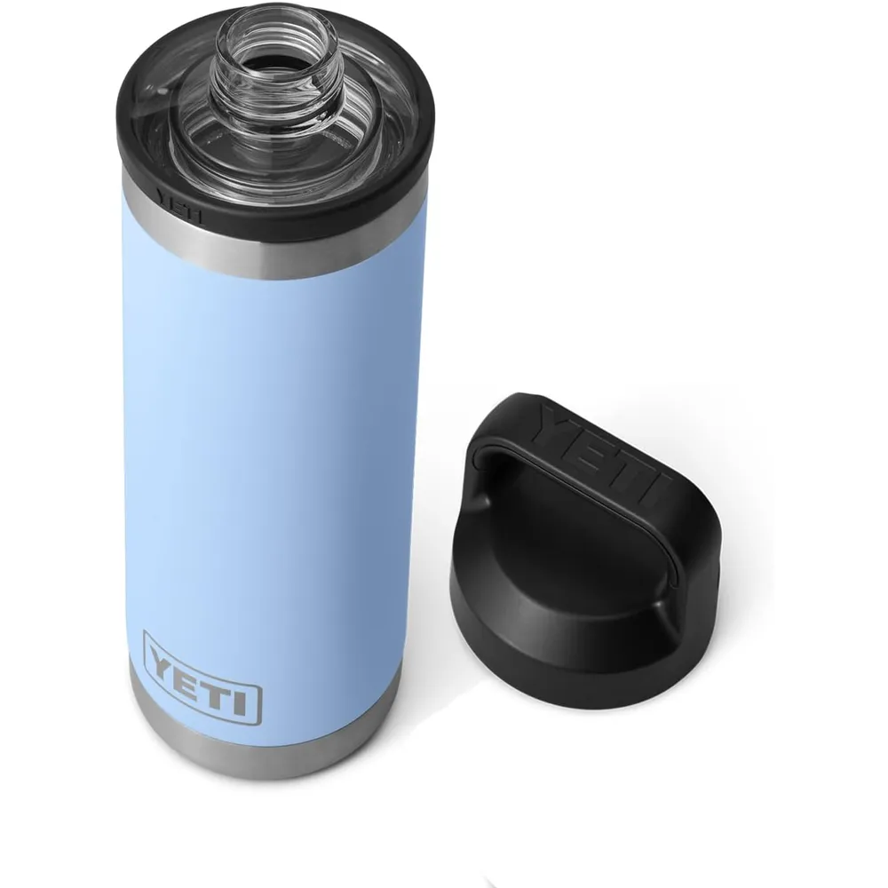 YETI Botella Rambler con Tapa de Chupón de 18 oz | Celeste
