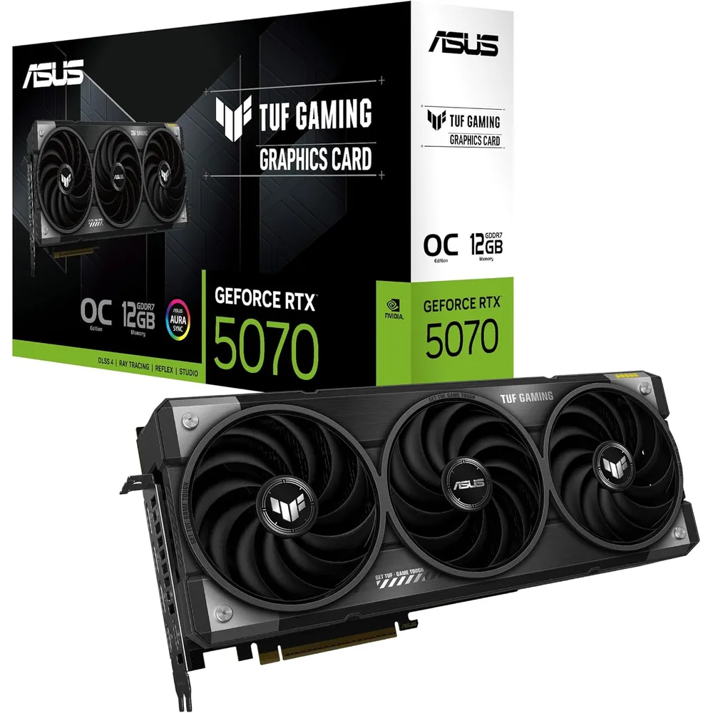 ASUS TUF Gaming GeForce RTX 5070 12GB OC