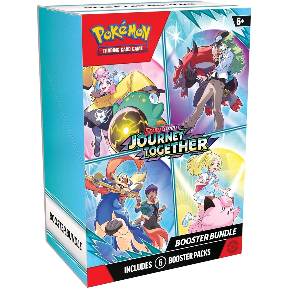 JUEGO DE CARTAS POKÉMON TCG SCARLET & VIOLET JOURNEY TOGETHER BOOSTER PACK (INGLÉS)