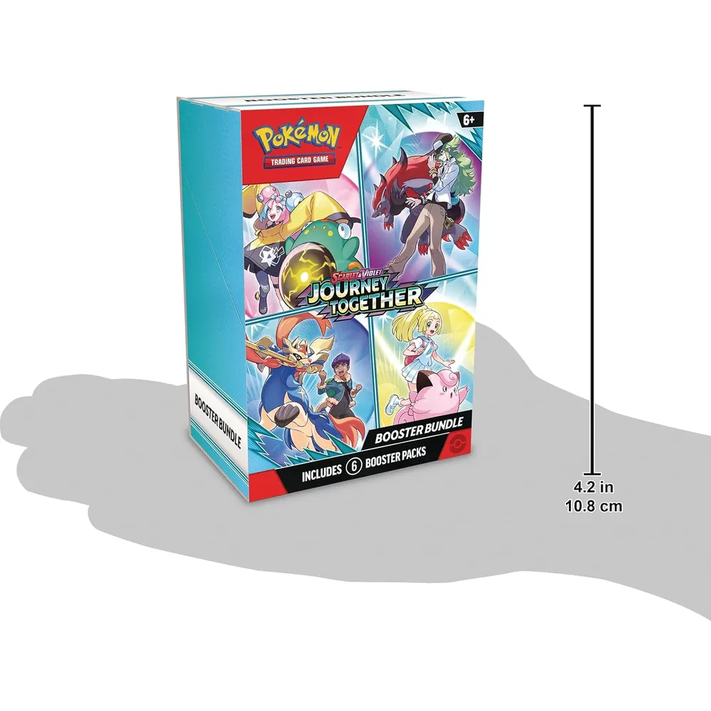 JUEGO DE CARTAS POKÉMON TCG SCARLET & VIOLET JOURNEY TOGETHER BOOSTER PACK (INGLÉS)