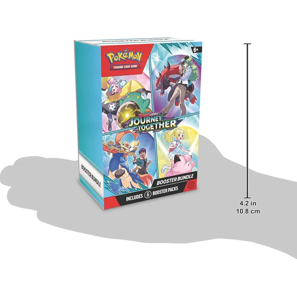 JUEGO DE CARTAS POKÉMON TCG SCARLET & VIOLET JOURNEY TOGETHER BOOSTER PACK (INGLÉS)
