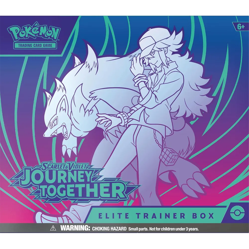 JUEGO DE CARTAS POKÉMON TCG SCARLET & VIOLET JOURNEY TOGETHER ELITE TRAINER BOX (INGLÉS)