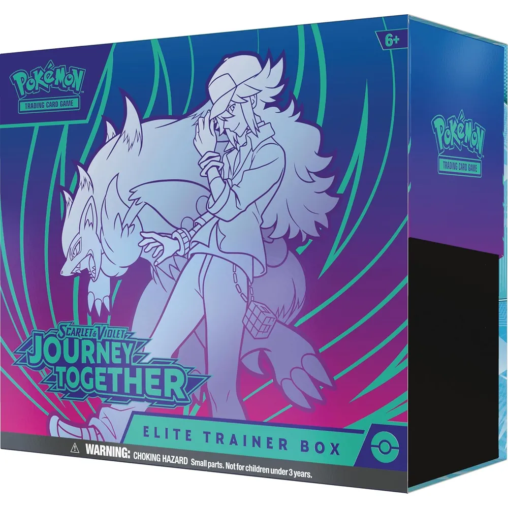 JUEGO DE CARTAS POKÉMON TCG SCARLET & VIOLET JOURNEY TOGETHER ELITE TRAINER BOX (INGLÉS)