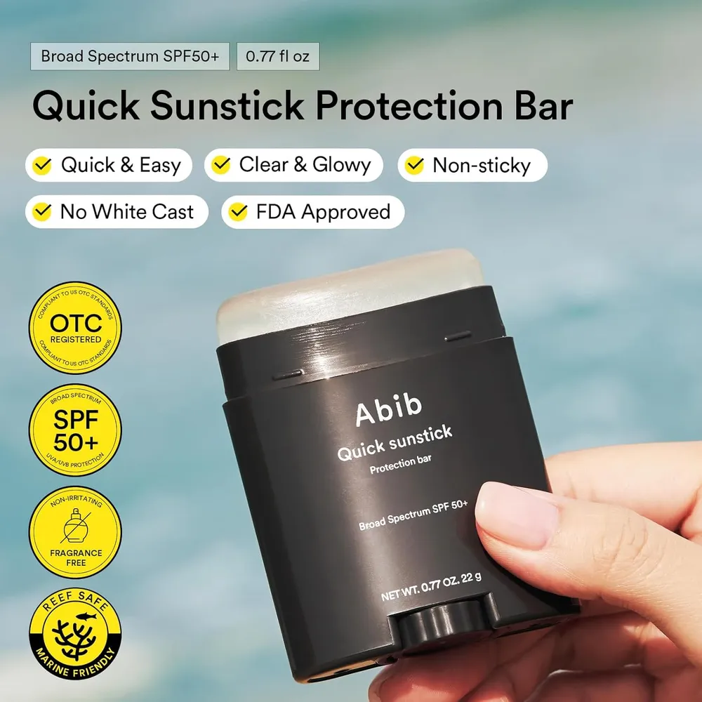 Barra protectora solar Sunstick Abib de 0.7 oz / 22 g | Quick