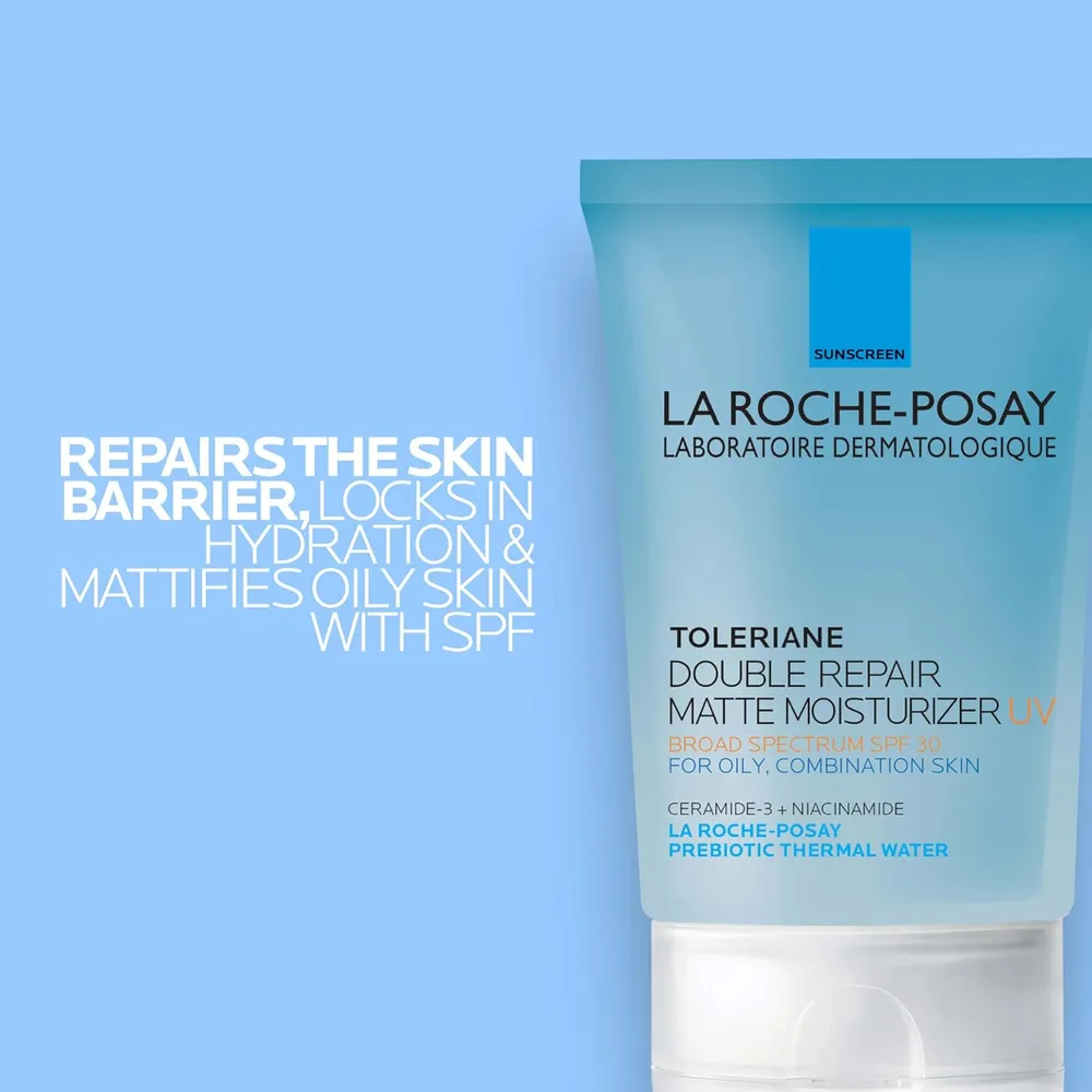 CREMA HIDRATANTE MATIFICANTE TOLERIANE DOUBLE REPAIR MATTE LA ROCHE-POSAY 3.4 OZ / 100 ML