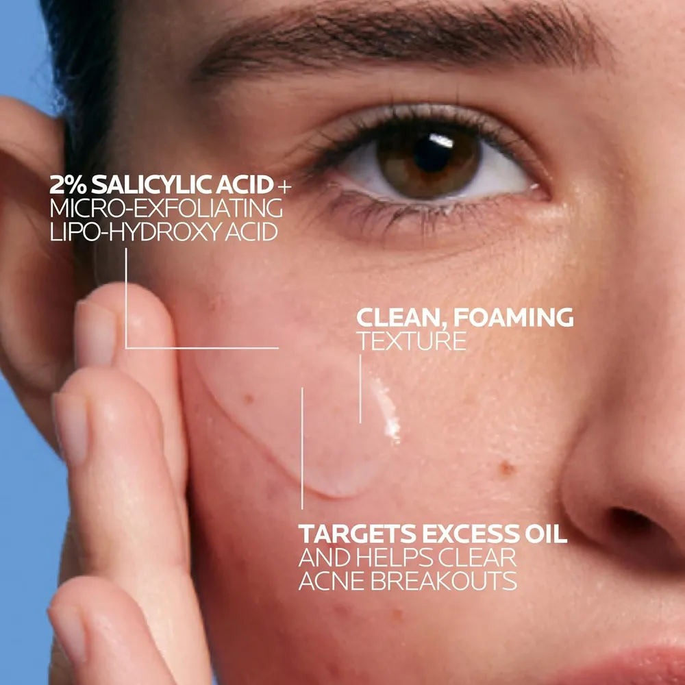 b0dsq2wg7l_2_webp.webp GEL LIMPIADOR MEDICADO ÁCIDO SALICÍLICO 2% EFFACLAR LA ROCHE-POSAY 1.7 OZ / 50 ML