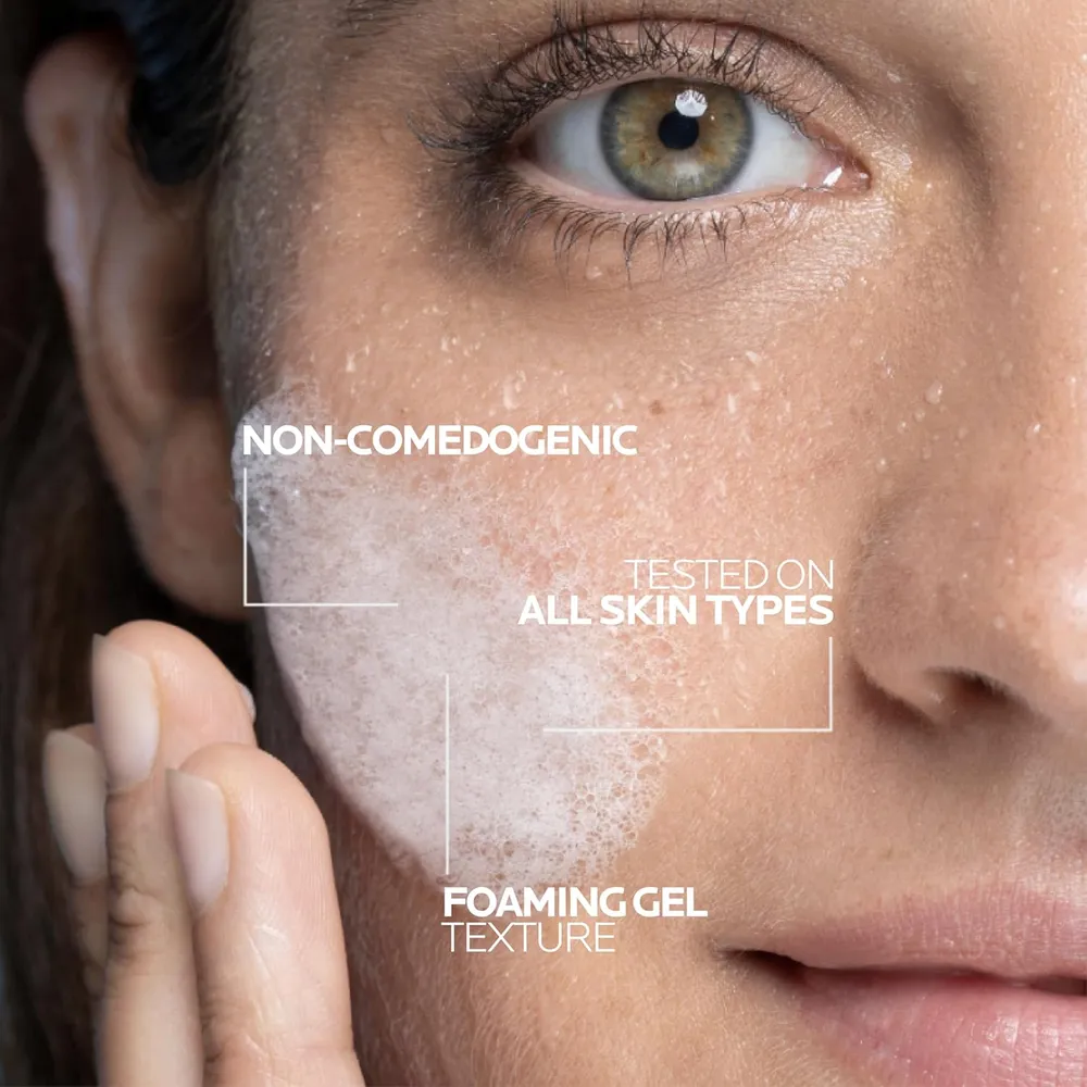 b0dsq371rh_2_webp.webp GEL LIMPIADOR FACIAL ILUMINADOR VITAMINA C LA ROCHE-POSAY 6.7 OZ / 200 ML