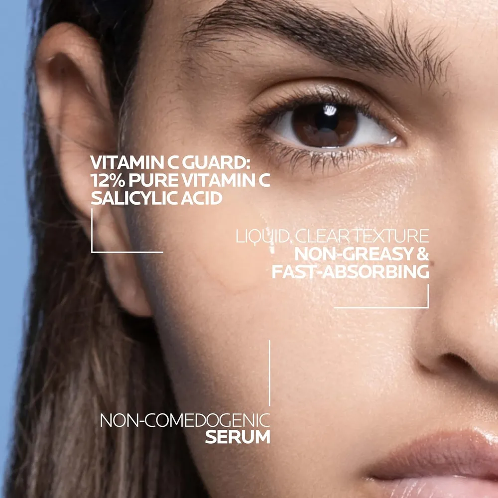 SÉRUM FACIAL ILUMINADOR VITAMINA C12 LA ROCHE-POSAY 1 OZ / 30 ML