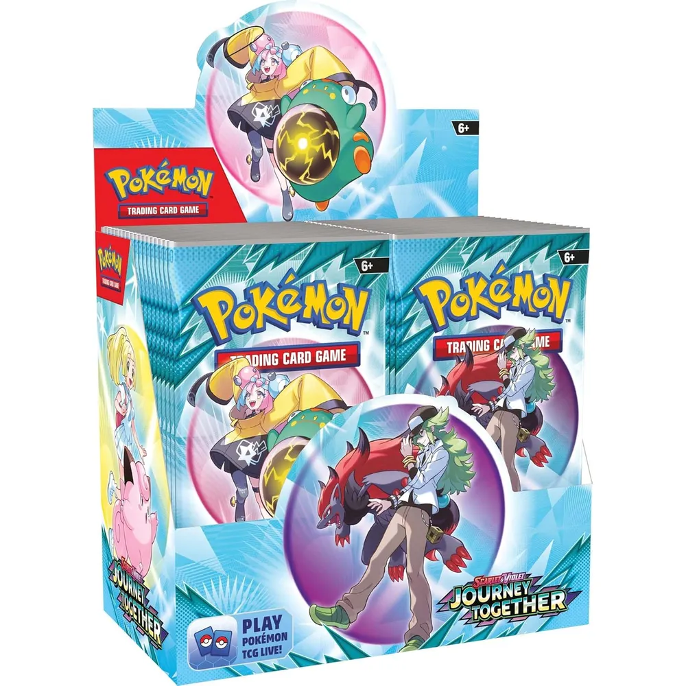 JUEGO DE CARTAS POKÉMON TCG SCARLET & VIOLET JOURNEY TOGETHER BOOSTER DISPLAY BOX 36 PACKS (INGLÉS)