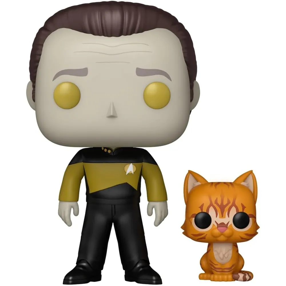 Funko Pop | Data con Spot de Star Trek The Next Generation
