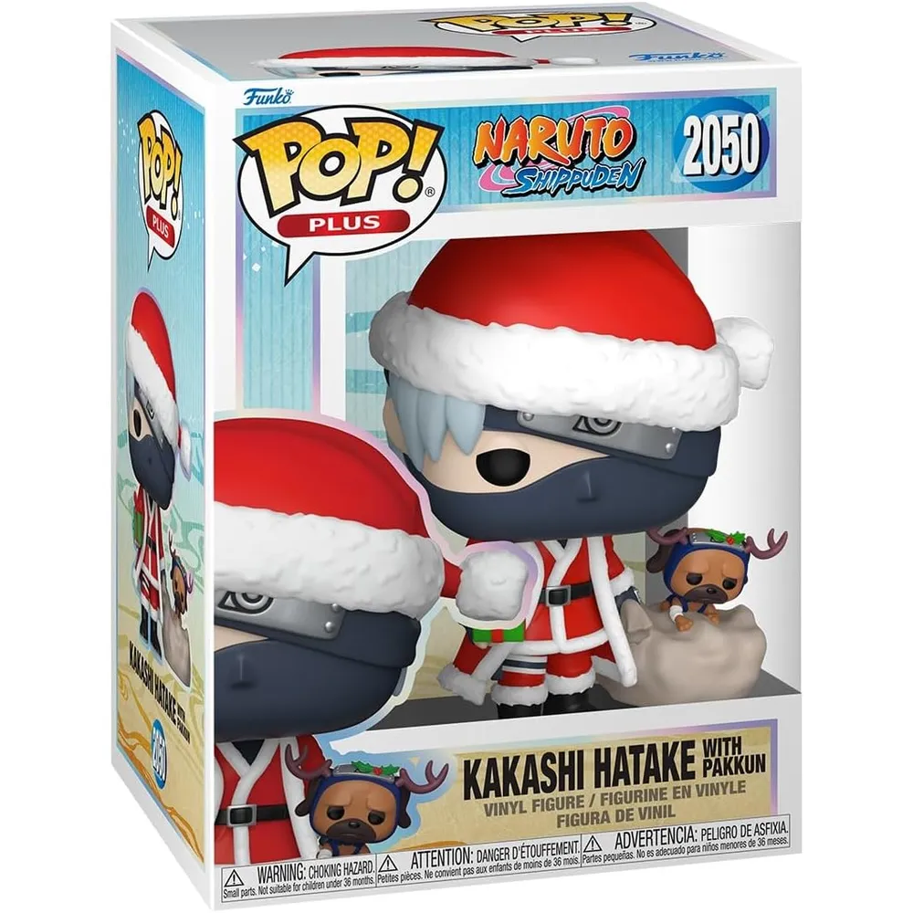 Funko Pop | Kakashi Hatake con Pakkun Vacaciones de Naruto Shippuden