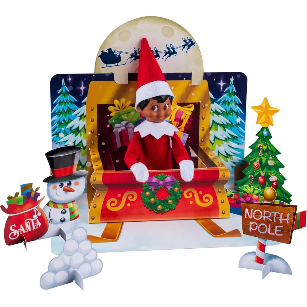 THE ELF ON THE SHELF FONDOS Y ACCESORIOS PARA ELFOS