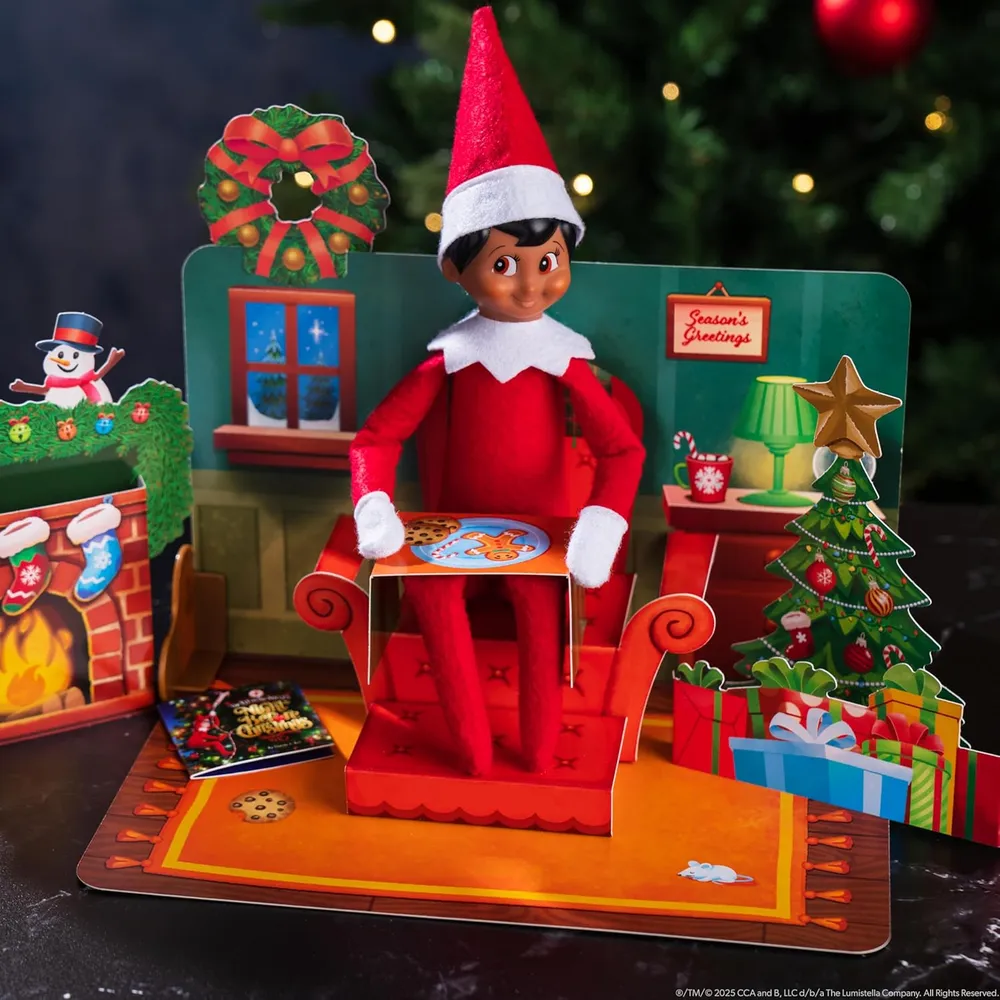 THE ELF ON THE SHELF FONDOS Y ACCESORIOS PARA ELFOS
