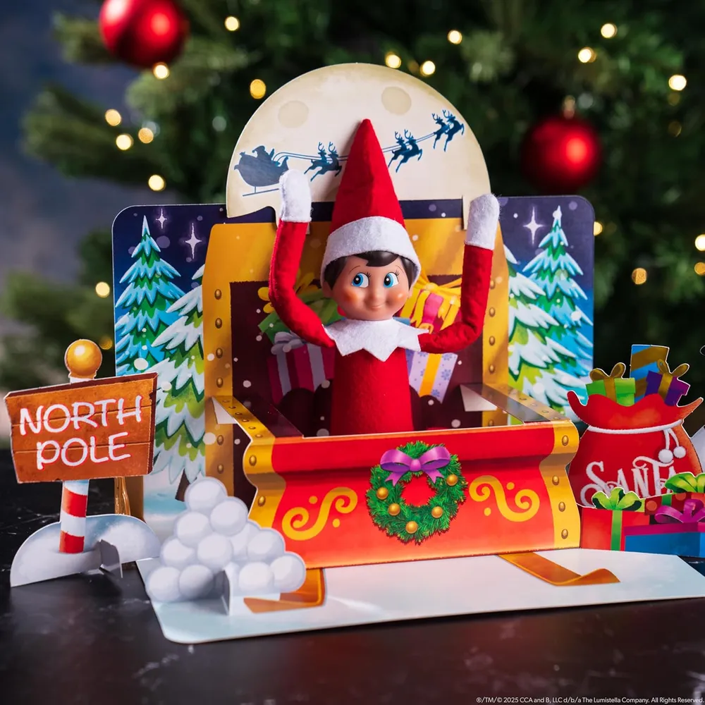 THE ELF ON THE SHELF FONDOS Y ACCESORIOS PARA ELFOS