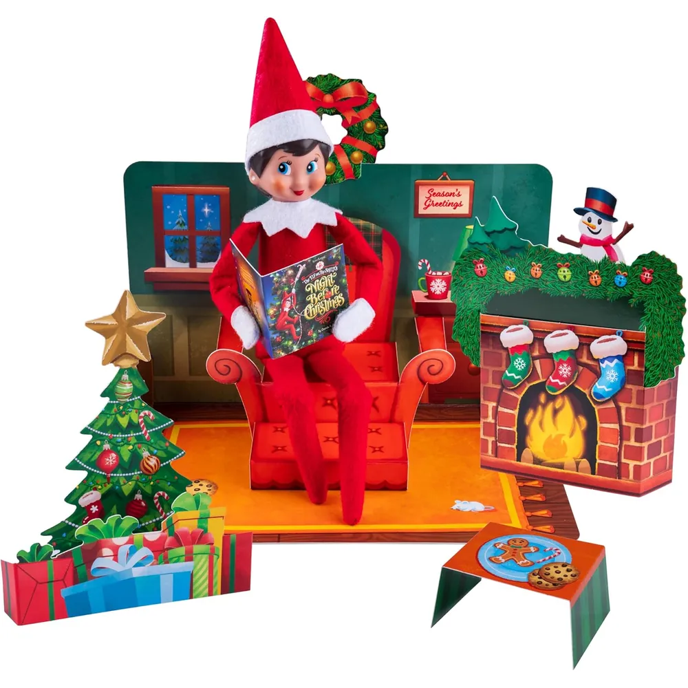 THE ELF ON THE SHELF FONDOS Y ACCESORIOS PARA ELFOS
