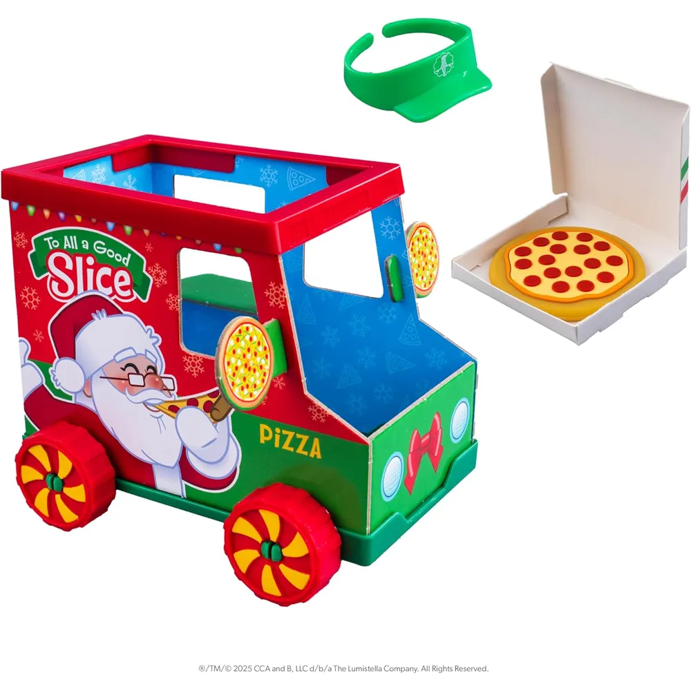 The Elf on the Shelf accesorio camión de pizza polar