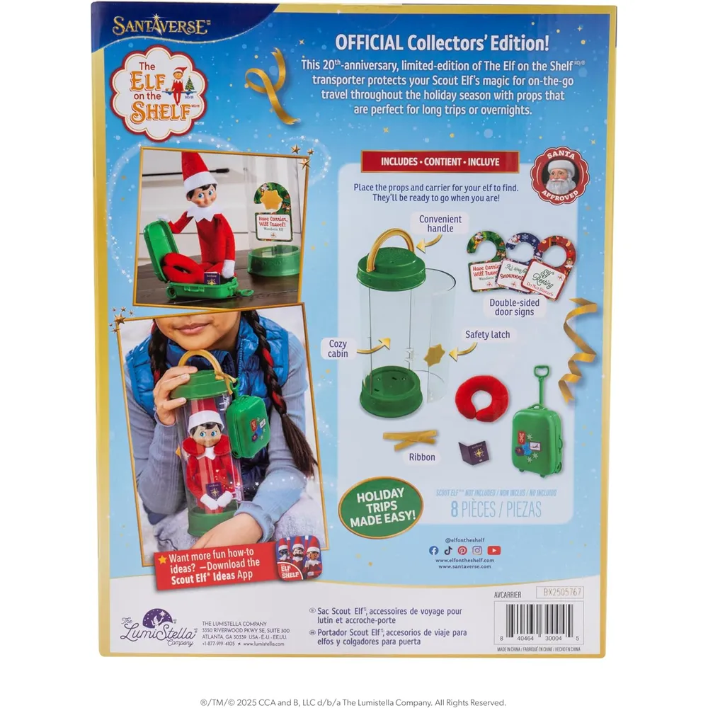 The Elf on the Shelf portador elfo explorador