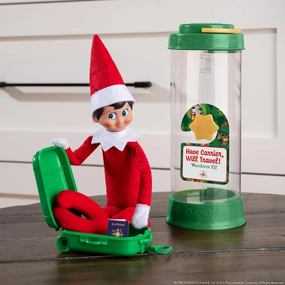 The Elf on the Shelf portador elfo explorador