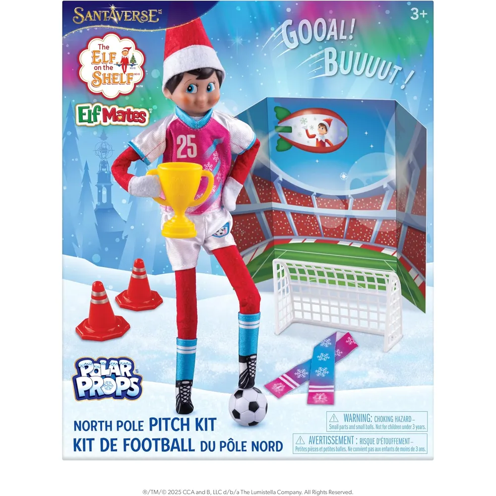 The Elf on the Shelf accesorios fútbol 11 en 1
