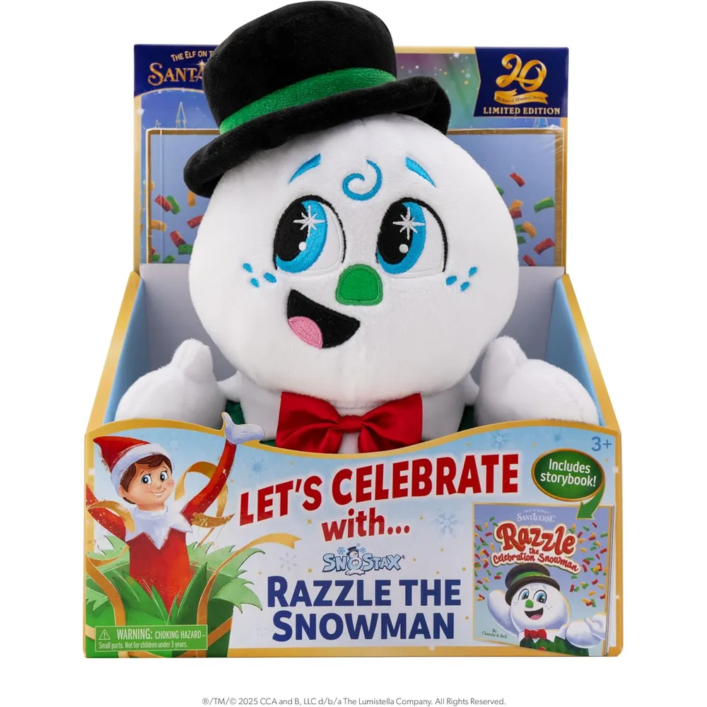 The Elf on the Shelf peluche Razzle muñeco nieve