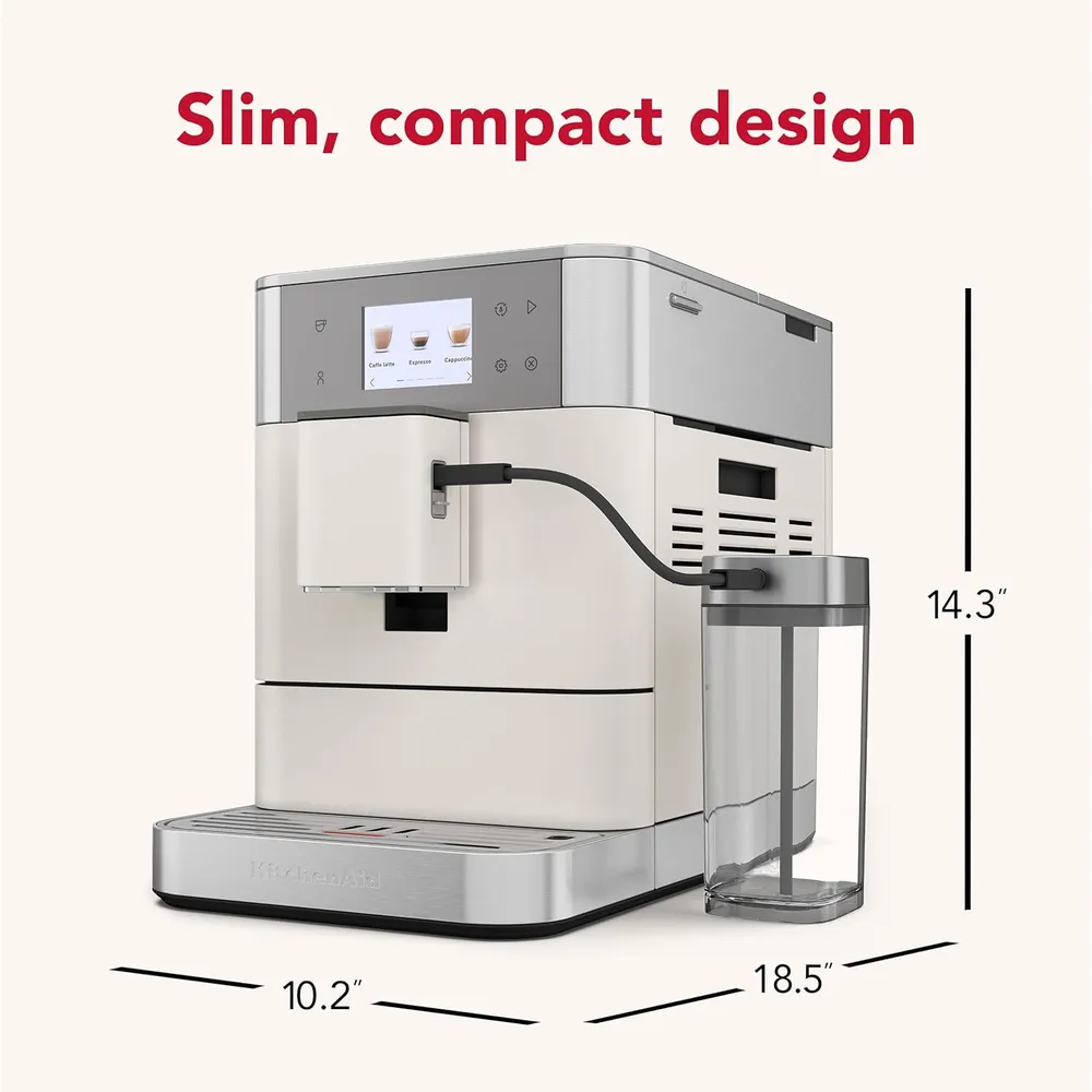 b0dt1qrvd2_1_webp.webp KITCHENAID, CAFETERA ESPRESSO TOTALMENTE AUTOMÁTICA KF7 | PORCELANA BLANCA