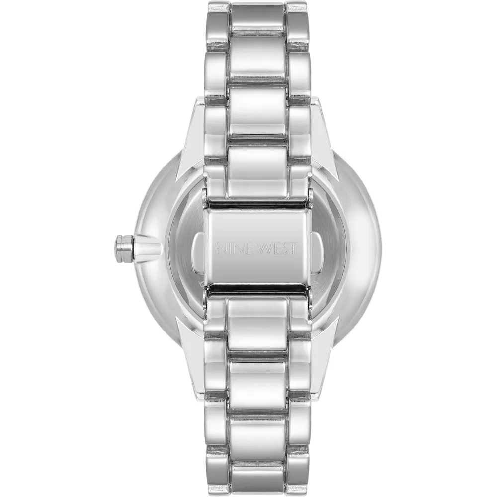 Nine West NW/2098CHGB reloj para dama | 36 mm - Gris Claro