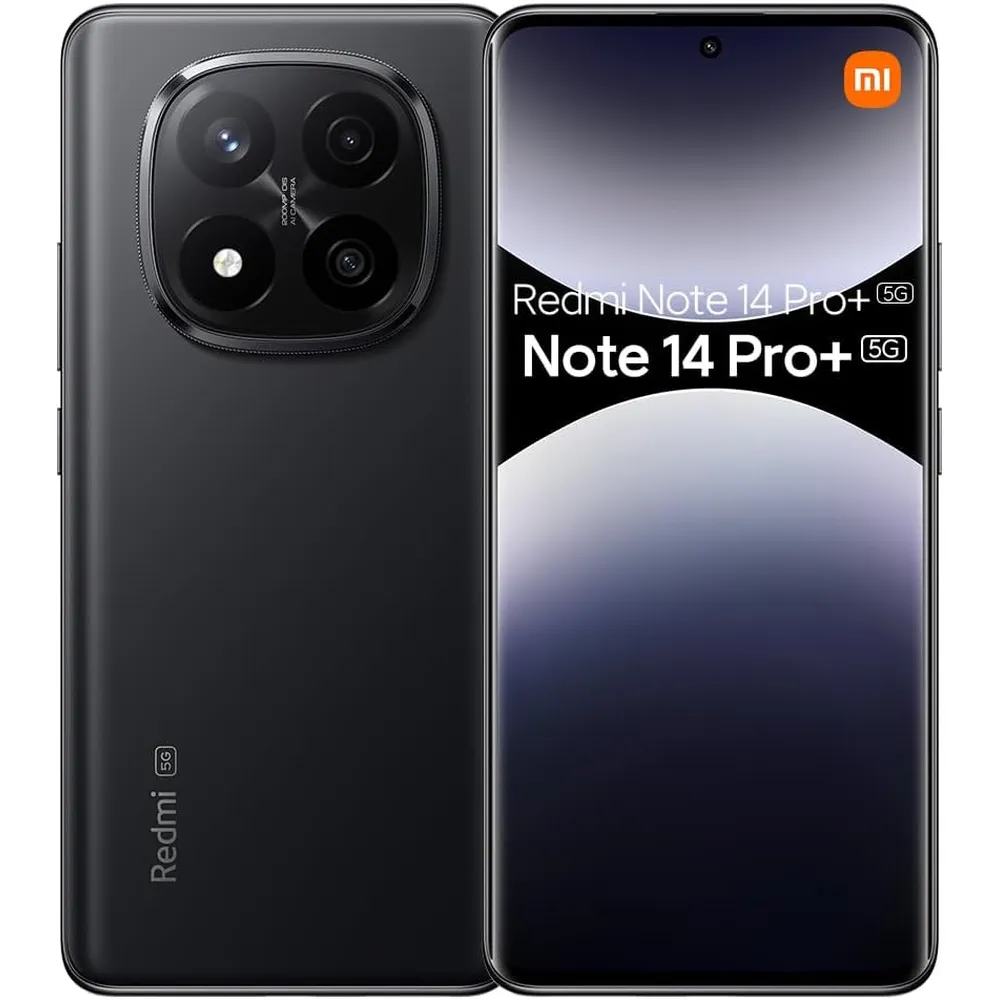 CELULAR XIAOMI REDMI NOTE 14 PRO+ 5G 256GB 8GB | NEGRO MEDIANOCHE