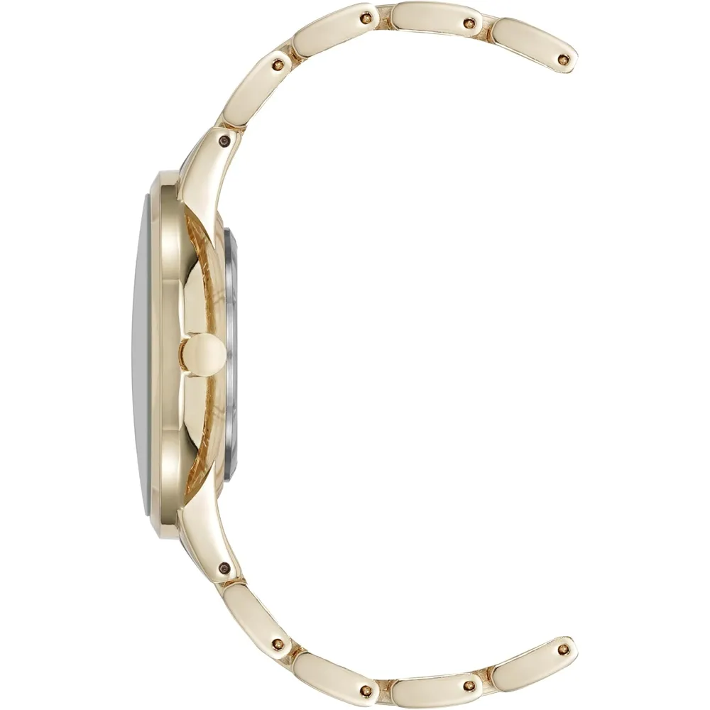 Nine West NW/2098CHGB reloj para dama | 36 mm - Amarillo Dorado