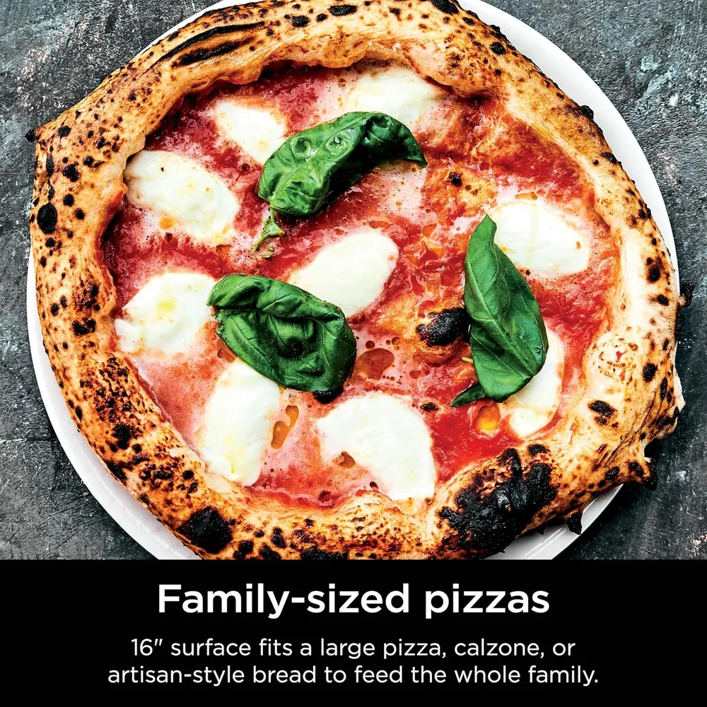 NINJA FLEXFLAME XSKXLPIZAPEL, PALA PARA PIZZA PERFORADA 16" ALUMINIO | XL