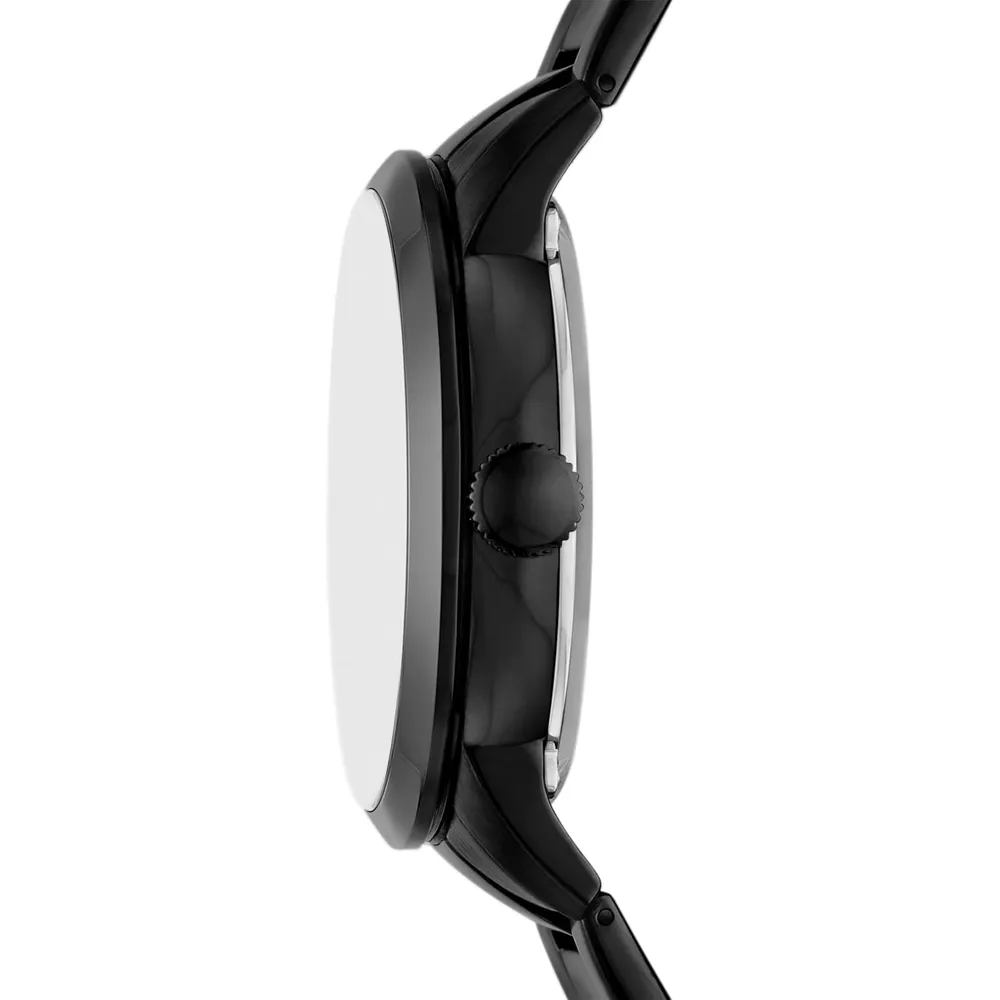 Fossil reloj automático Townsman para hombre, con diseño esqueleto | Negro