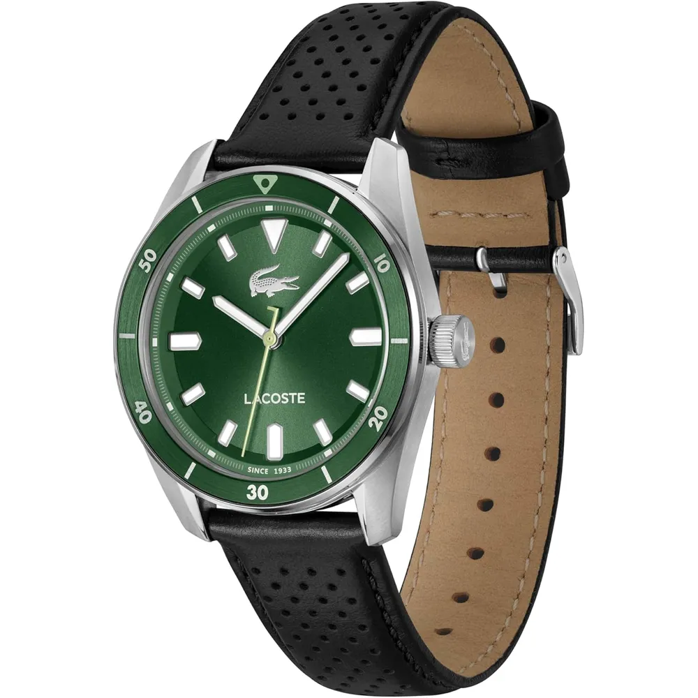 RELOJ LACOSTE BOSTON CUARZO 39 MM HOMBRE - BLACK/GREEN