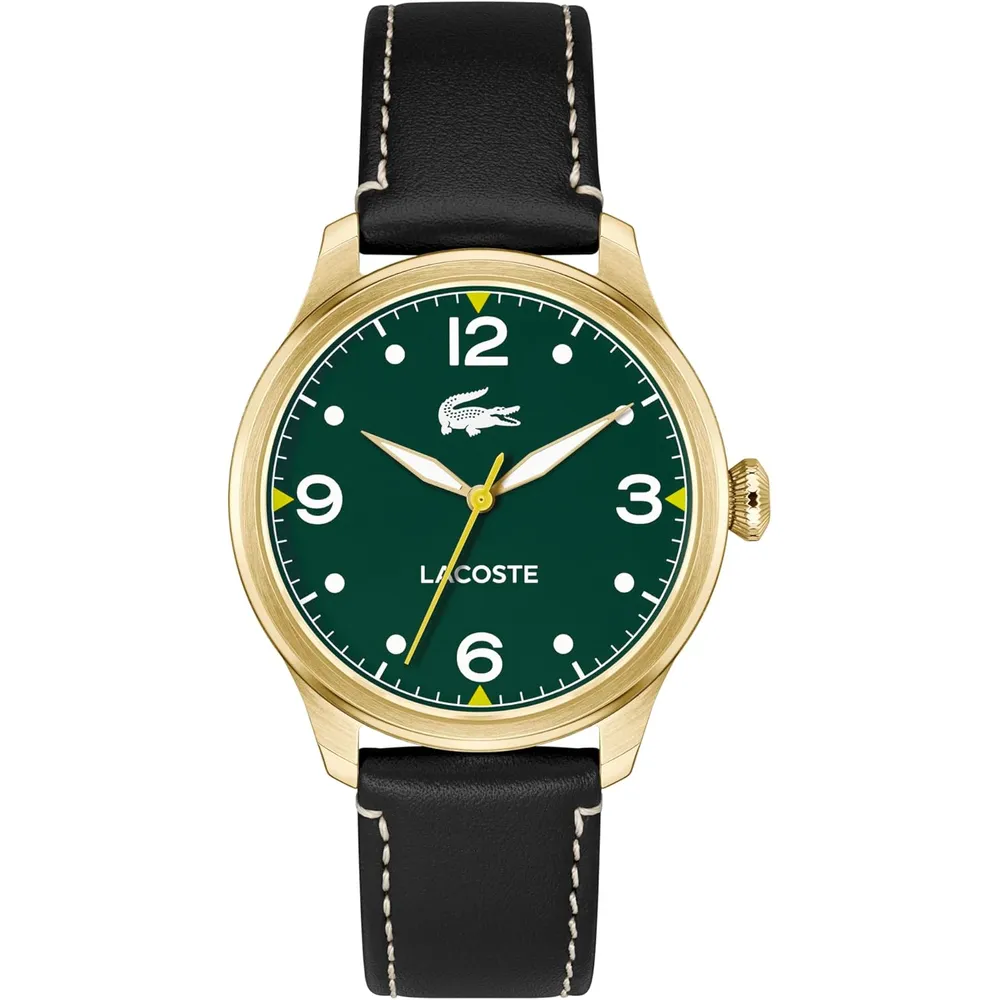 RELOJ LACOSTE LISBON CUARZO 42 MM HOMBRE - BLACK/GREEN
