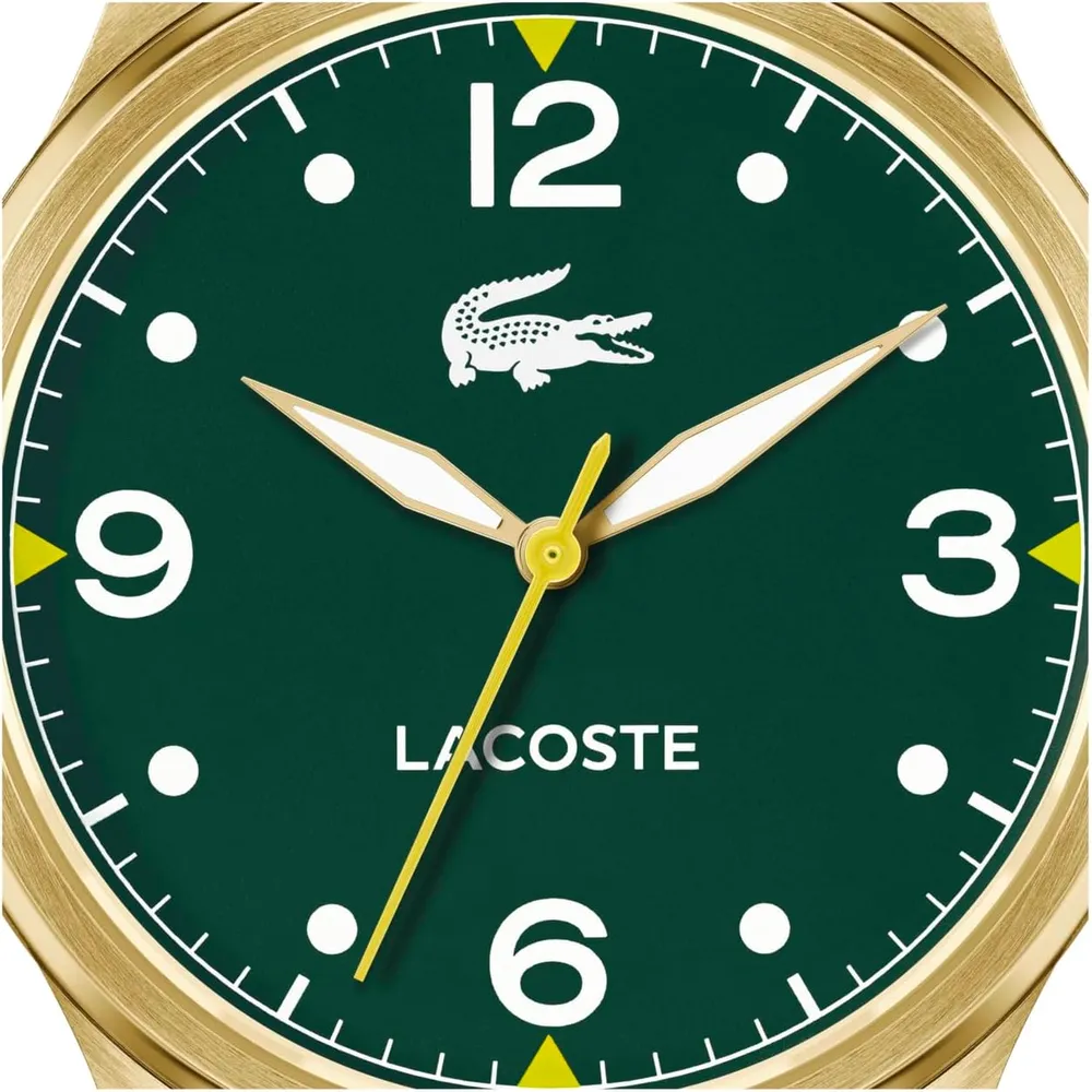 RELOJ LACOSTE LISBON CUARZO 42 MM HOMBRE - BLACK/GREEN