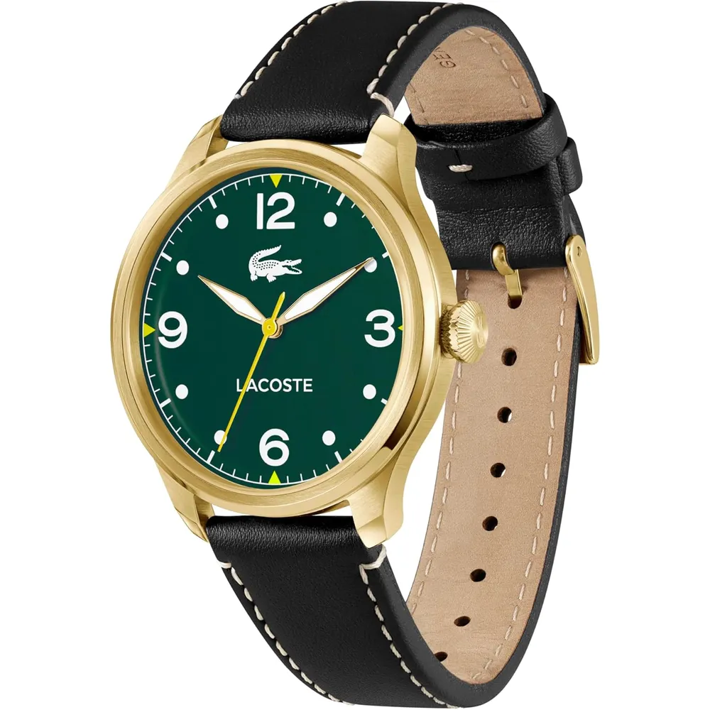 RELOJ LACOSTE LISBON CUARZO 42 MM HOMBRE - BLACK/GREEN