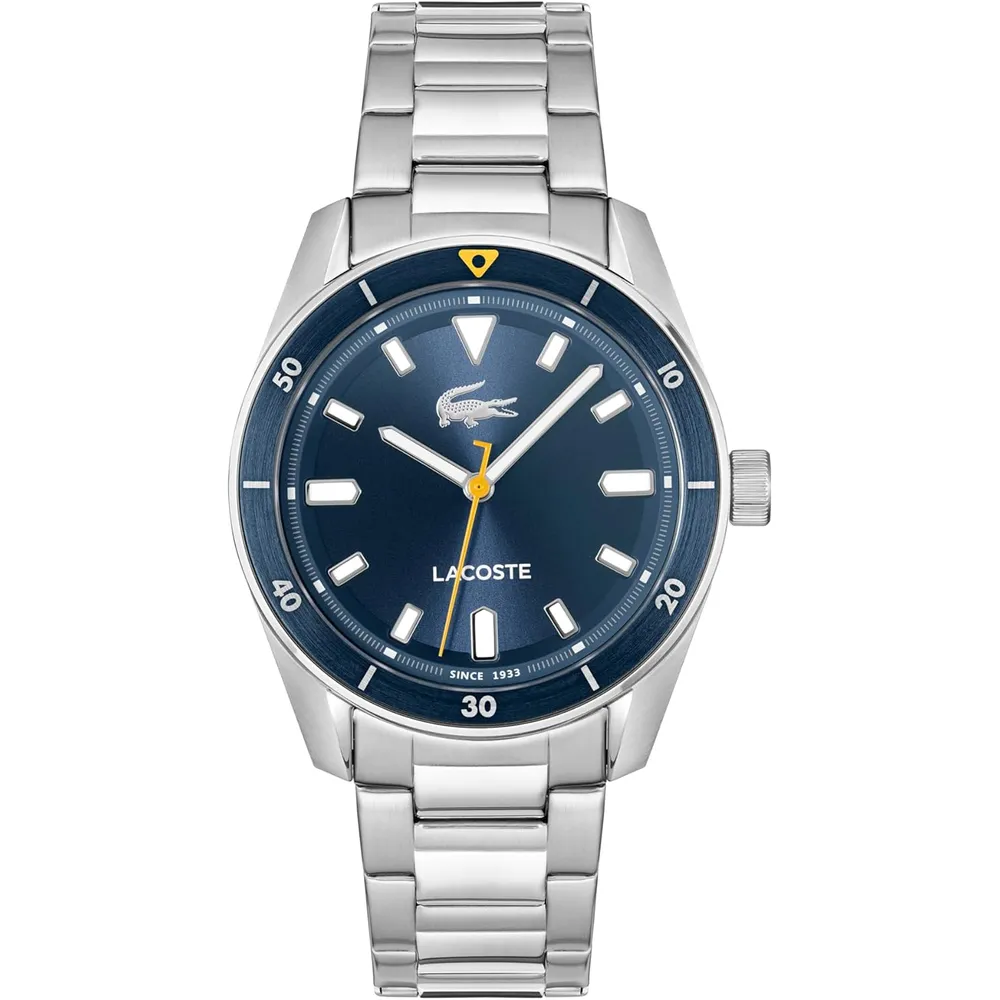 RELOJ LACOSTE BOSTON CUARZO 39 MM HOMBRE - Silver/Blue
